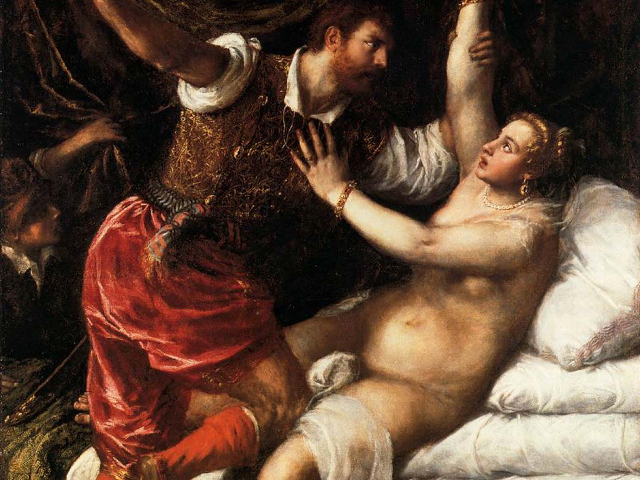 Rape of Lucretia (1571) by Titian.