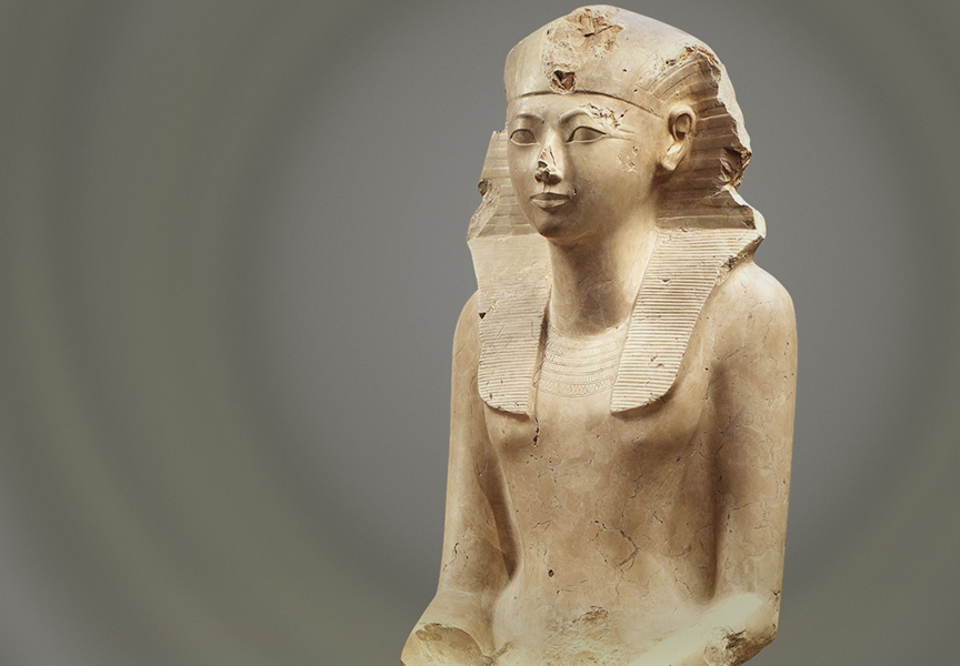 Seated Statue of Hatshepsut ca. 1479–1458 BCE.
