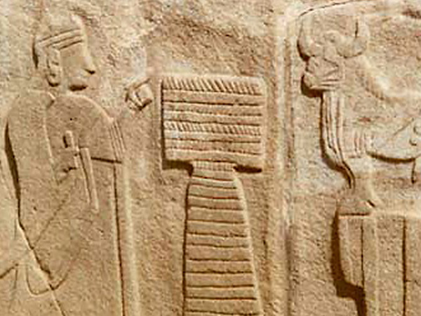 A Hittite sacrifice.