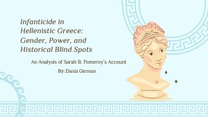 (Meeting 14) Infanticide in Hellenistic Greece