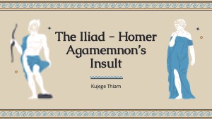 (Meeting 4) Agamemnon’s Insult