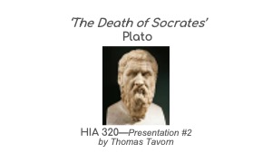 Plato / The Death of Socrates